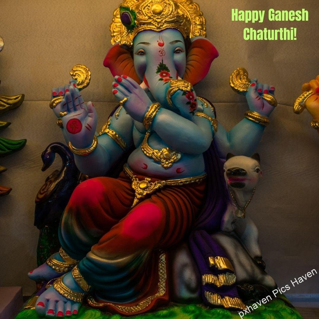 Wishing you a Ganesh Chaturthi filled with moments of reflection, gratitude, and spiritual growth. Ganpati Bappa Morya! Free download. Ganesh wishes. HD image. Happy Ganesh Chaturthi wishes. quotes.