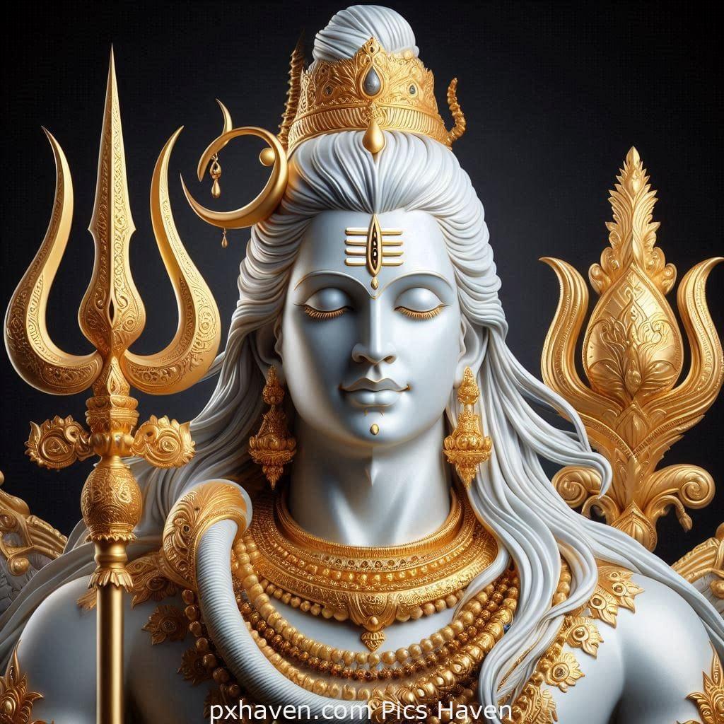 A calm image of Lord Shiva. Full HD image. Free Download. Shivratri.