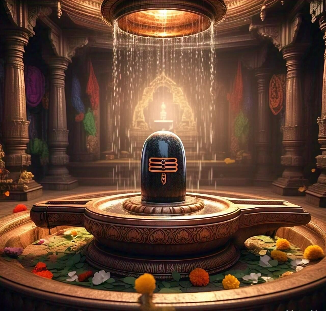 A calm image of Lord Shivalingam. Full HD image. Free Download. Shiva ratri.